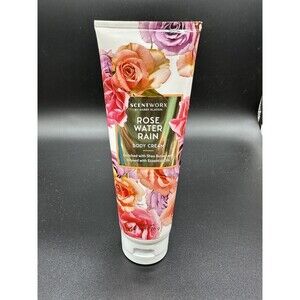 Harry Slatkin Scentworx Rose Water Rain Body Cream 8 oz New Sealed